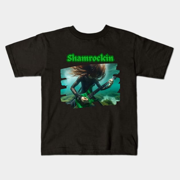 St Patrick's Day Kids T-Shirt by MckinleyArt